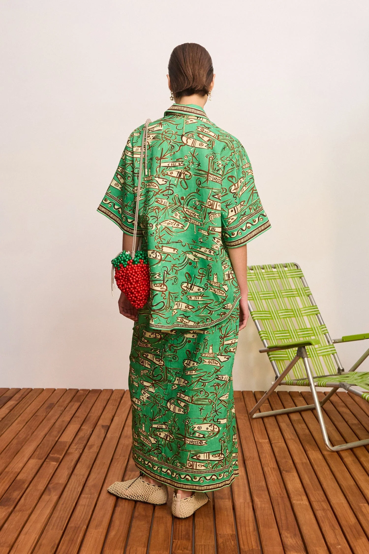 Fish Sticks Shirt Green - Image 4