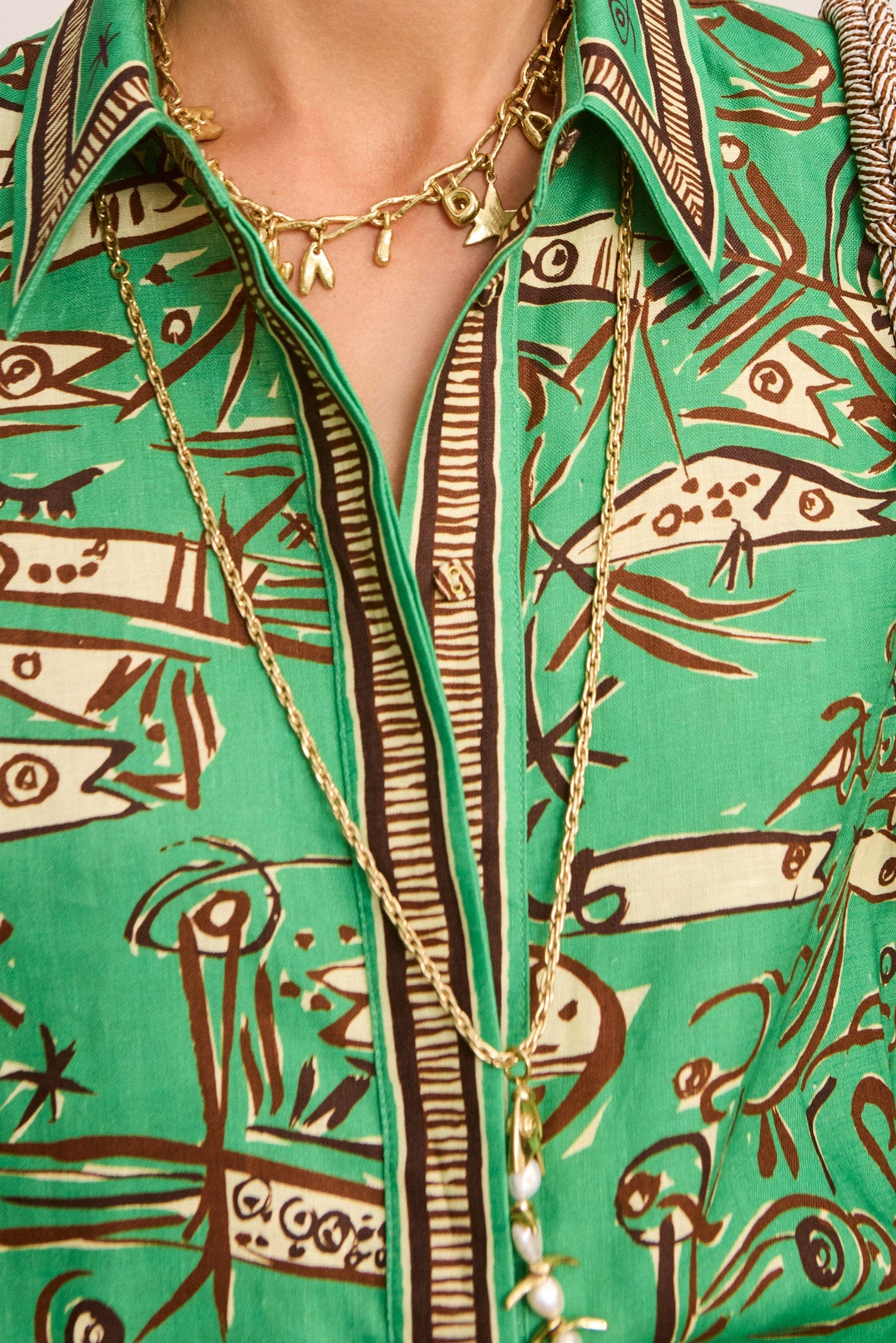 Fish Sticks Shirt Green - Image 5