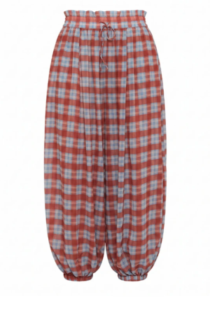 Cleo Genie Check Pant - Multi Check