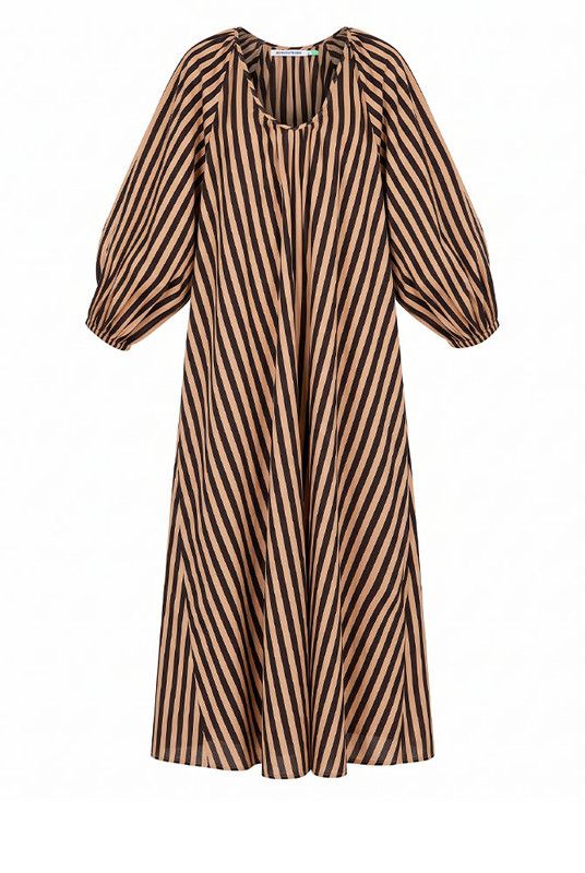 Belle Smock Dress - Stripe