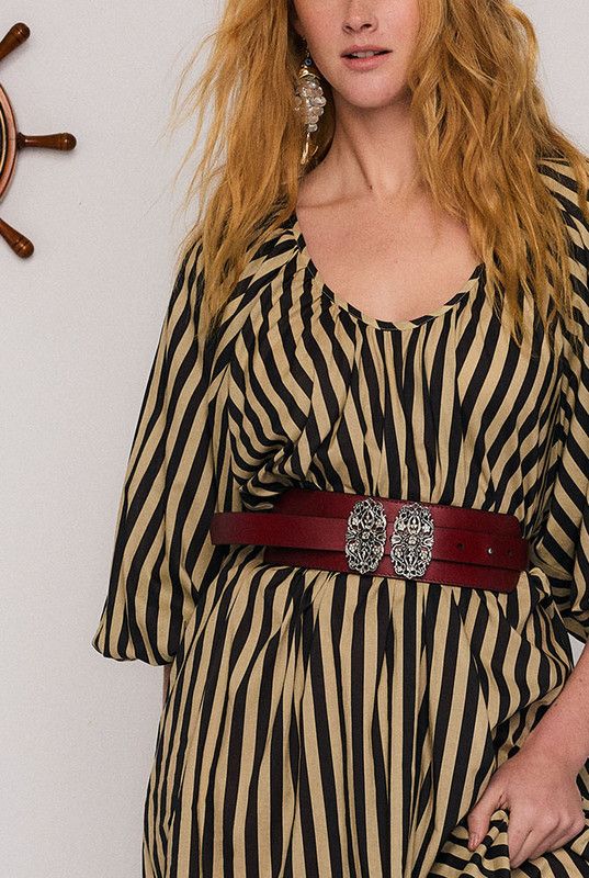 Belle Smock Dress - Stripe - Image 5
