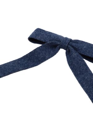 EDDA BOW BARRETTE Blue