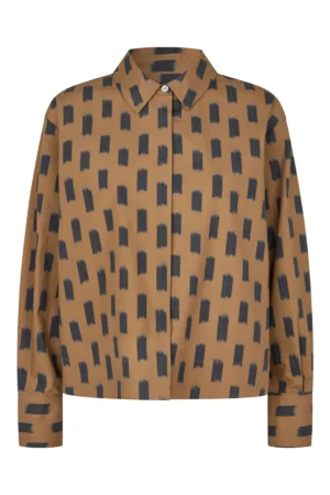 Frances Cotton Shirt - Camel