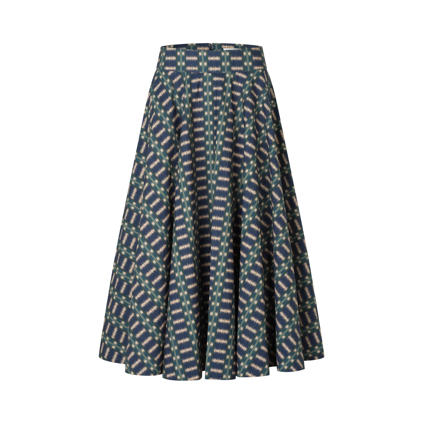 Farah Cotton Skirt - Blue