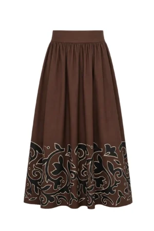 Larrisa Skirt - Autumn Vine