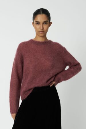 Luxury Mohair Sweater Rose Dust