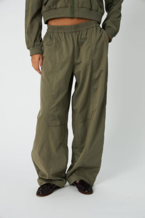 Combat Pants Low-Waist Dust Olive
