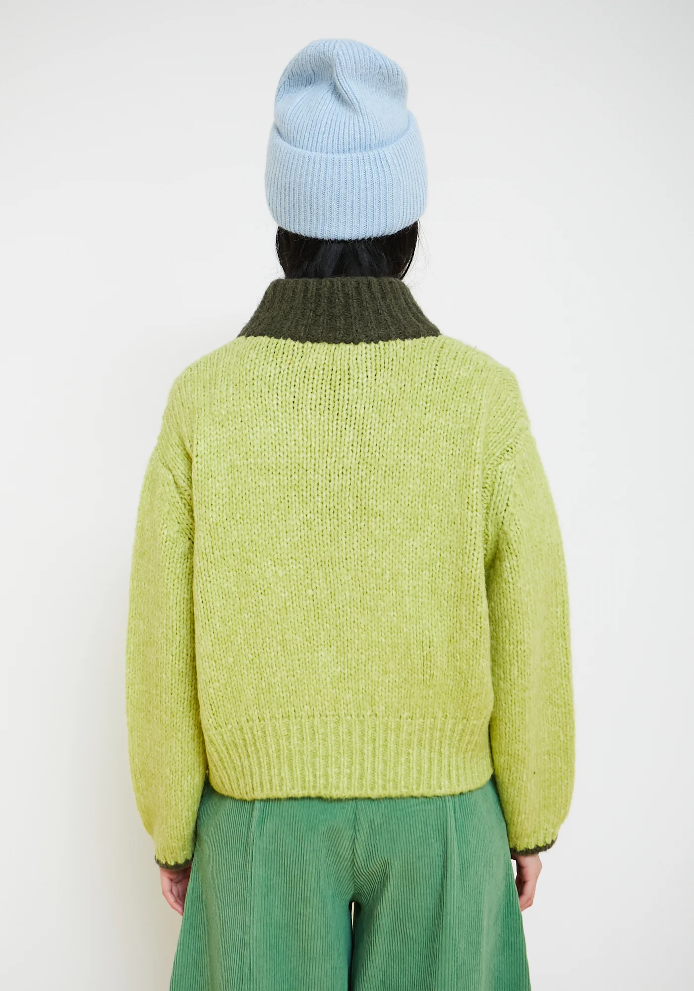 Jammy Cardigan Green - Image 3