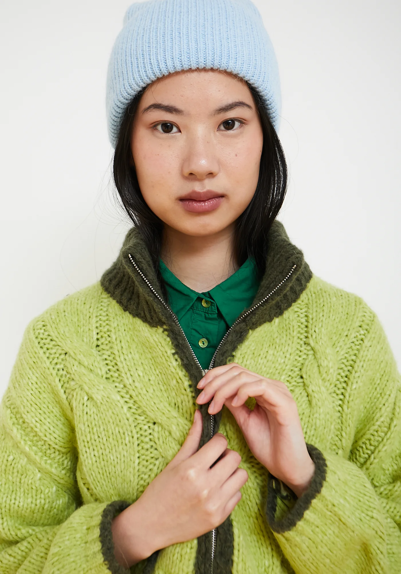 Jammy Cardigan Green - Image 4