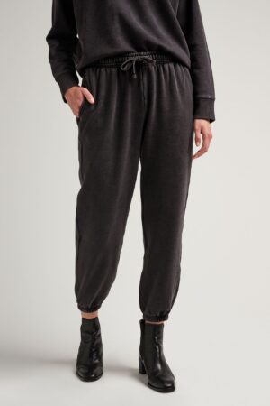 THE RECYCLED ELEECE CLASSIC SWEATPANT	MINERAL BLACK