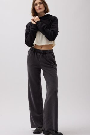 THE RECYCLED FLEECE CLASSIC SWEATPANT	MINERAL BLACK