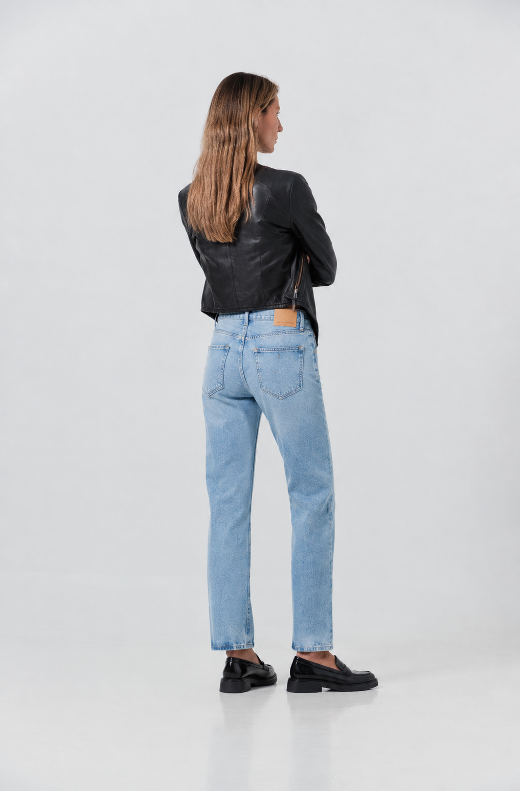 Camille N°120 Jeans Aqua Blue Vintage - Image 4