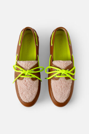 Cuddly Deck Shoe Pink