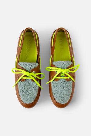 Cuddly Deck Shoe Sky Blue