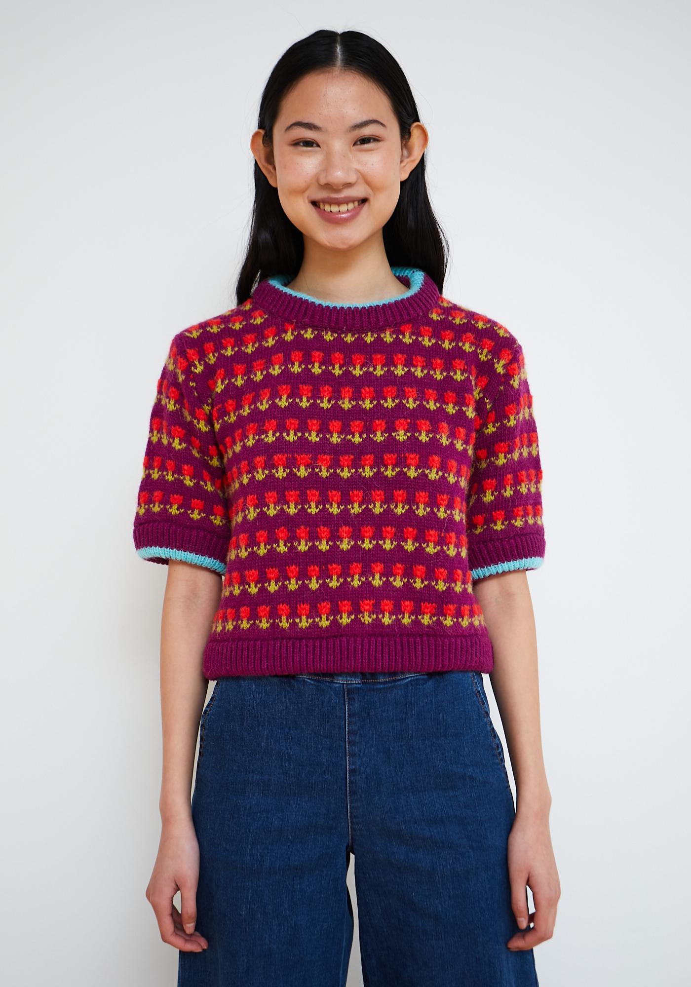 Mignon Sweater Aubergine - Image 2