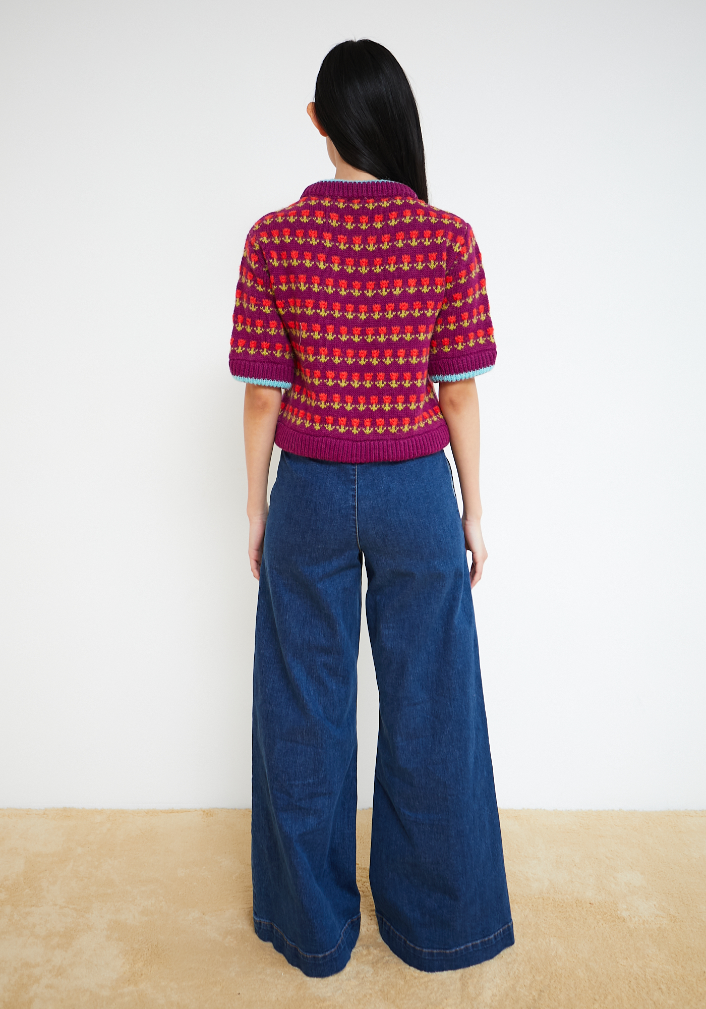 Mignon Sweater Aubergine - Image 3