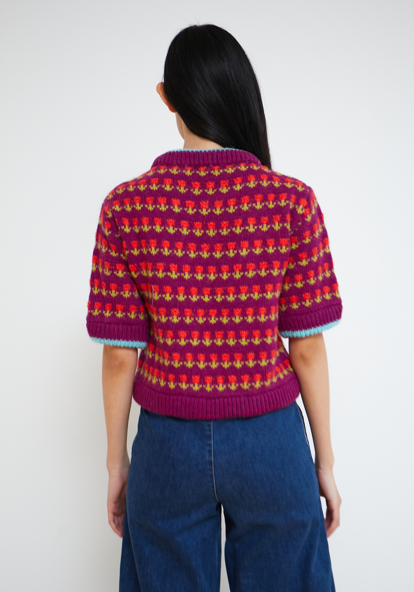 Mignon Sweater Aubergine - Image 5
