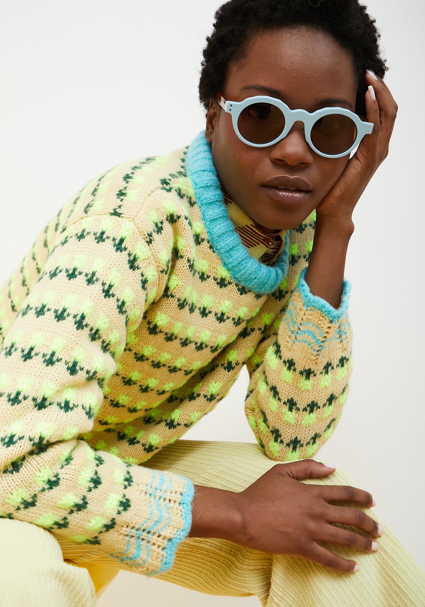 Prado Sweater Yellow - Image 5