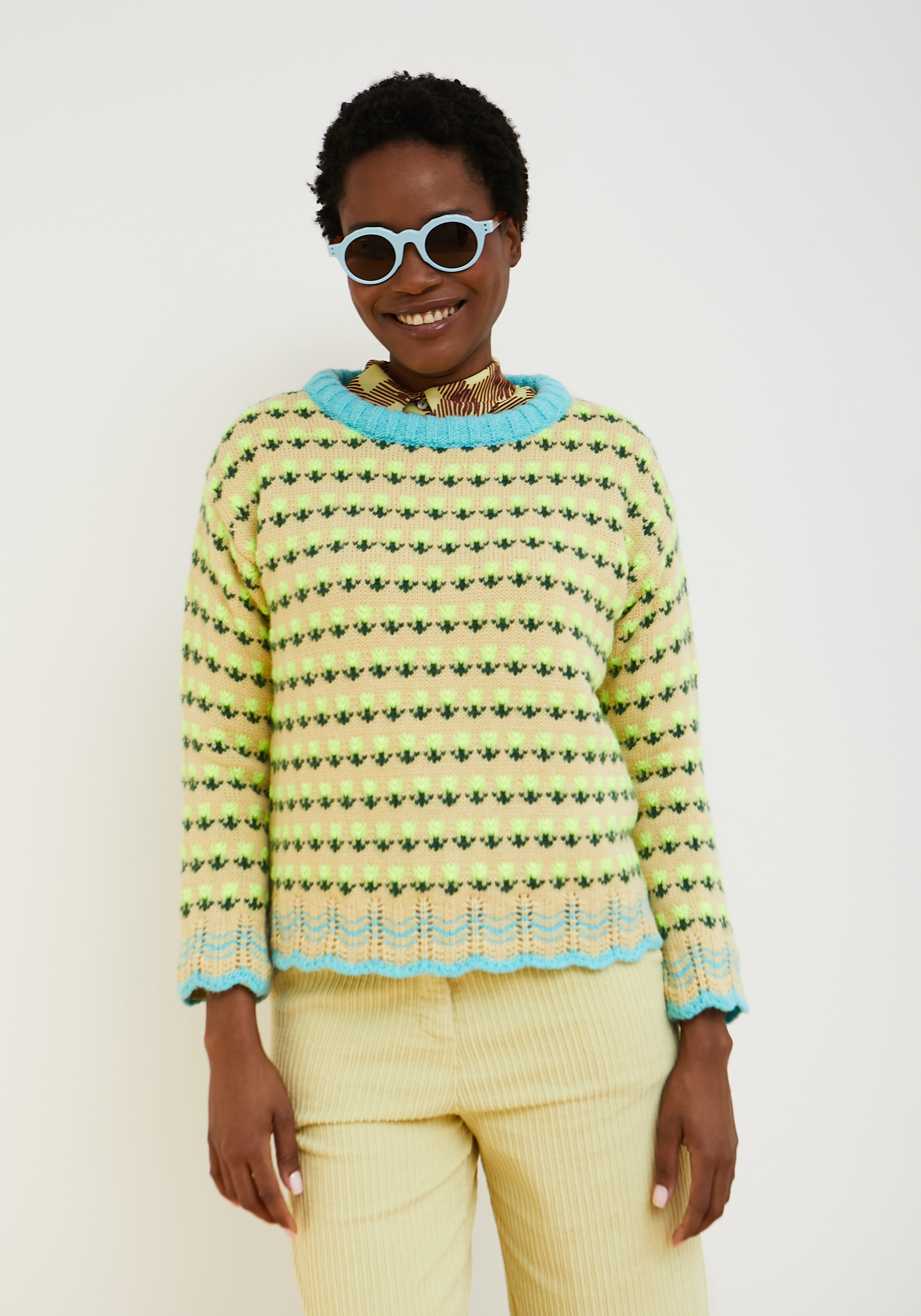 Prado Sweater Yellow - Image 2