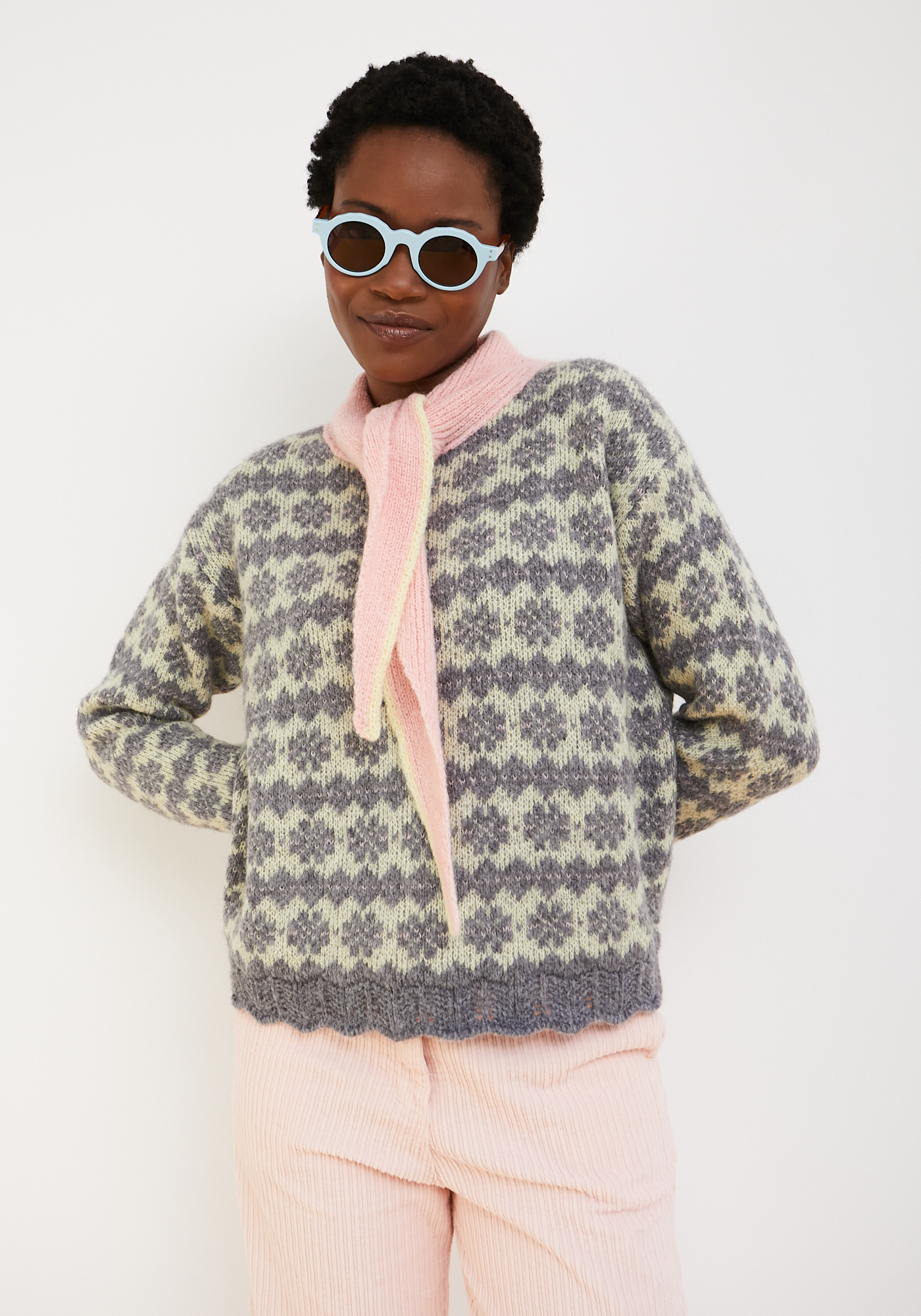 Cowboy Sweater Pink - Image 4