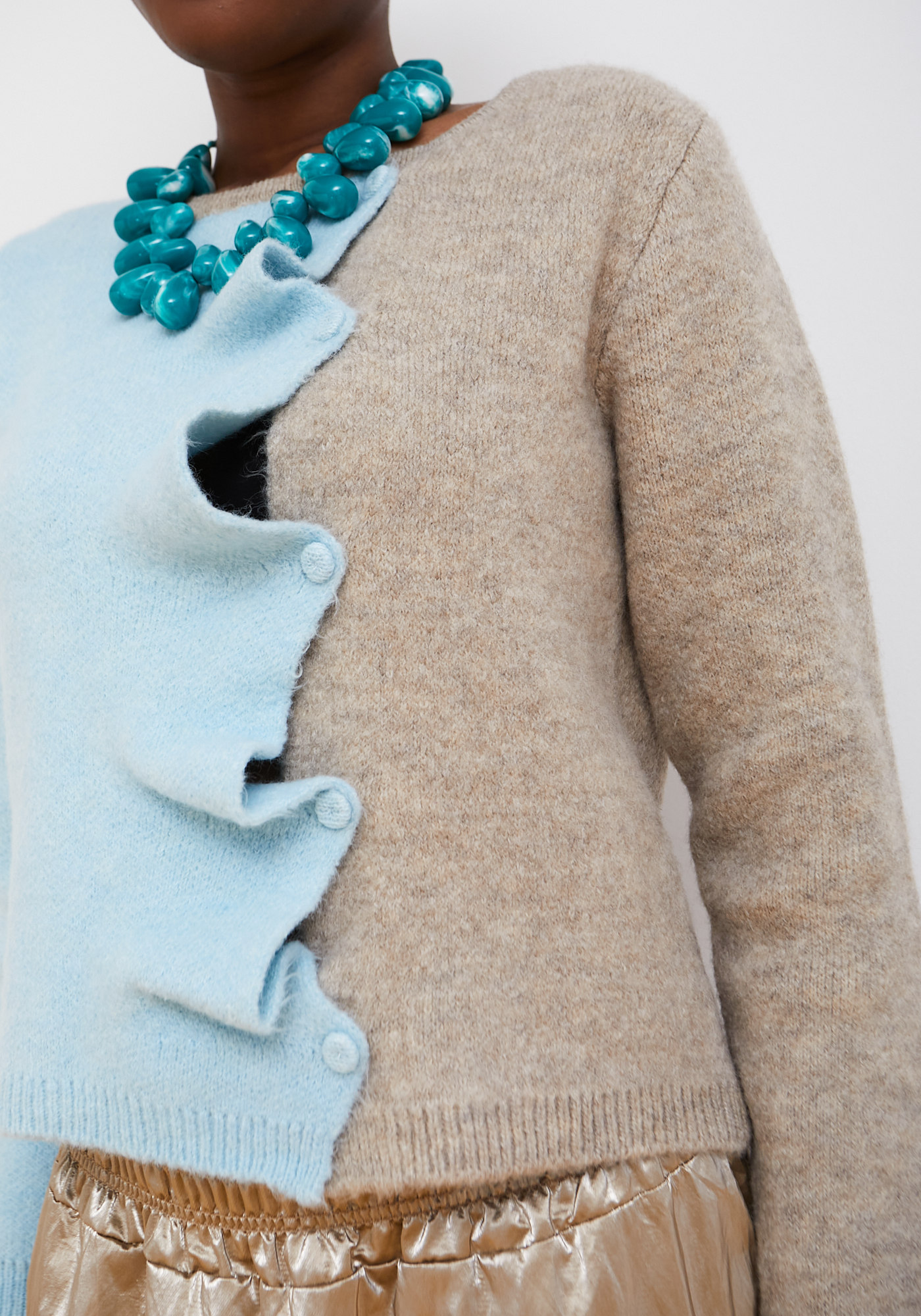 Biscuit Cardigan Sky Blue - Image 4