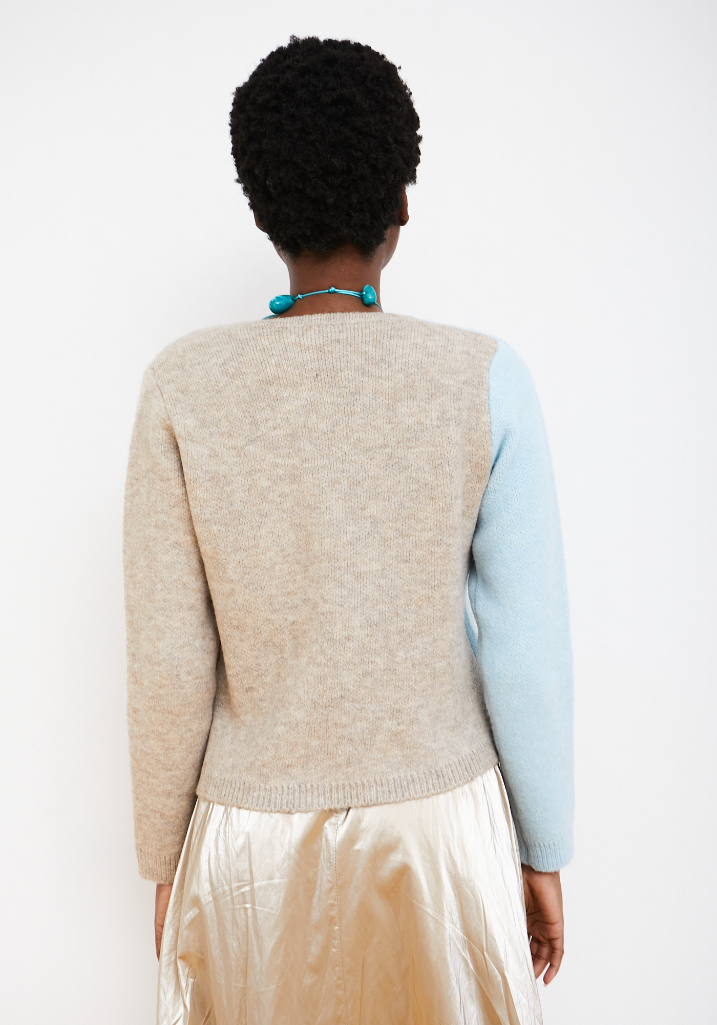 Biscuit Cardigan Sky Blue - Image 3