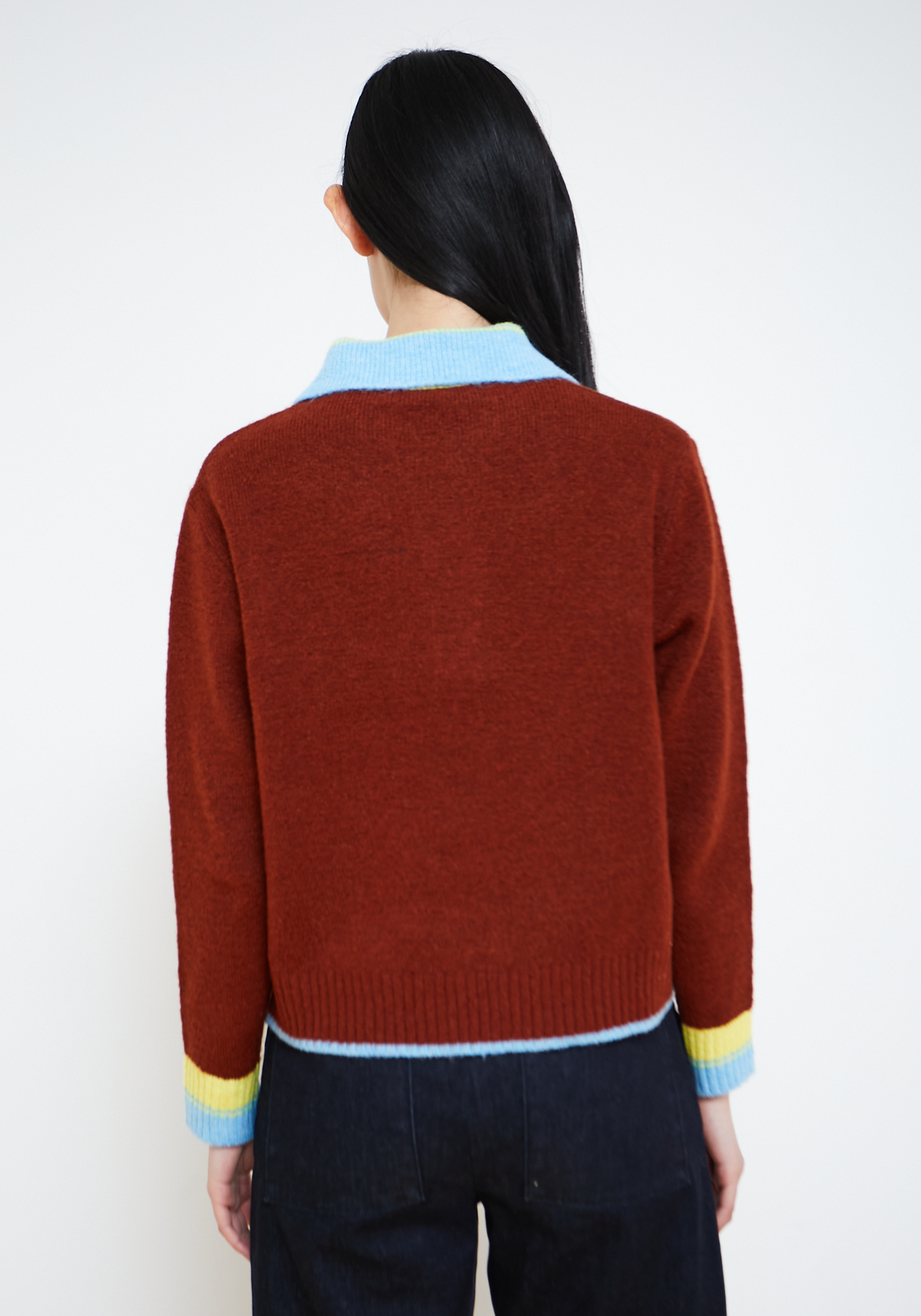 Country Sweater Brown - Image 3