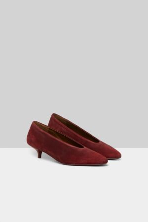 Longiforma	Buffed Reversed Leather BLOOD RED