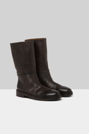 Tubetto Dark Brown Leather Boot